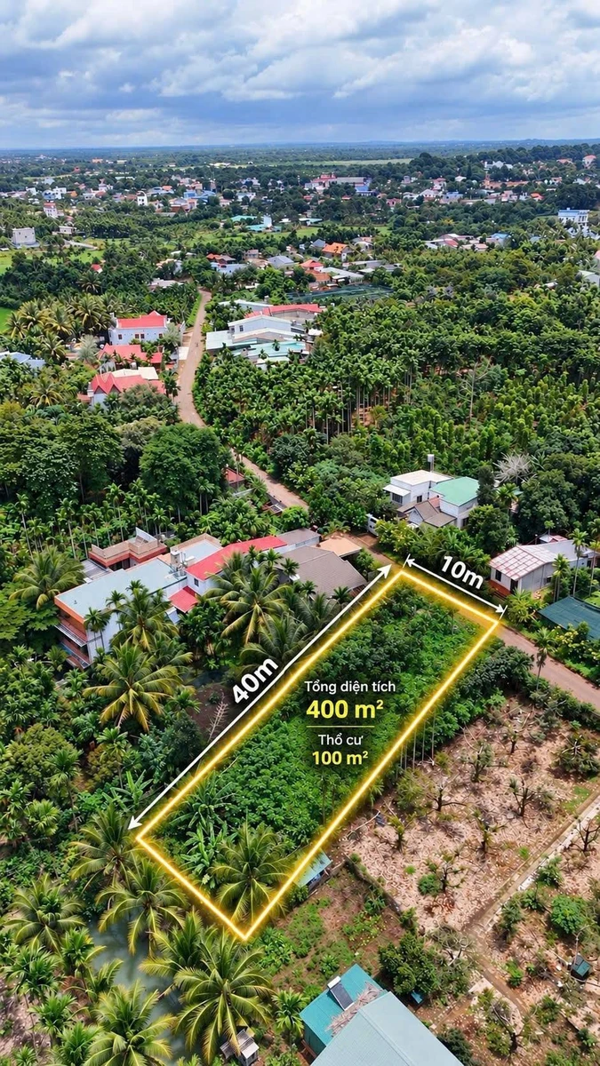 Bán đất hẻm cấp 1 Đại Lộ Đông Tây 400m² Tân Lập - Ảnh thu nhỏ 2