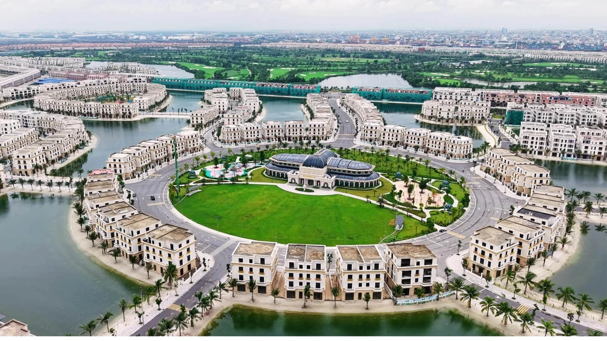 Bán song lập Hoàng Gia Vinhomes Hải Phòng 190m2, giá 21 tỷ - Ảnh 1