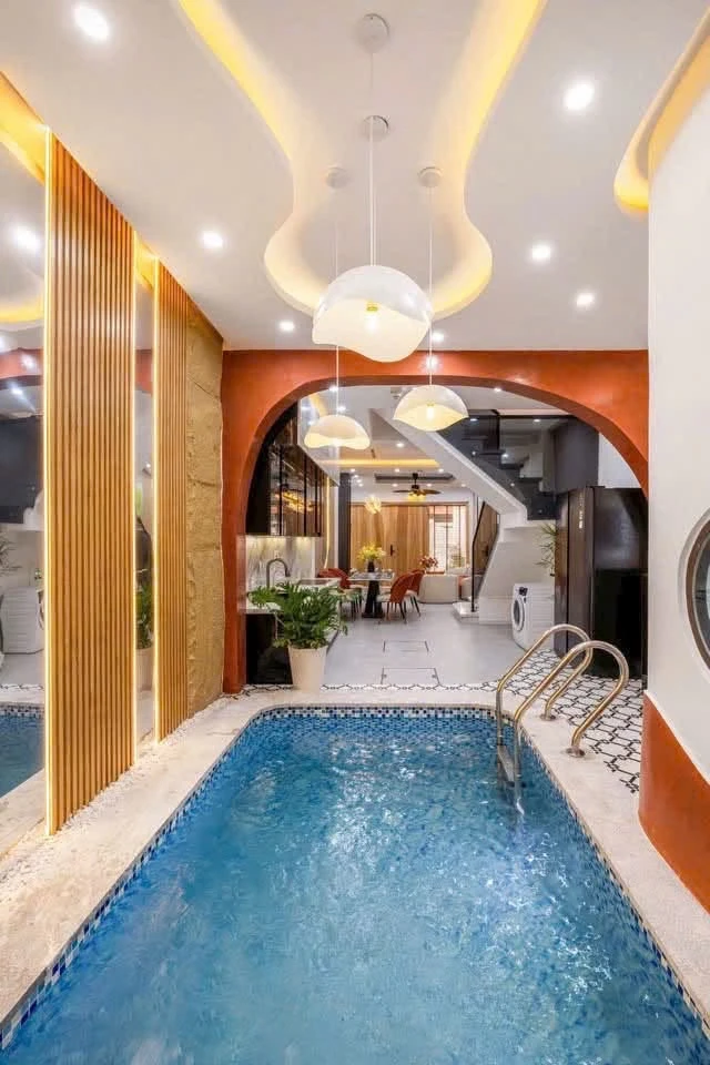 Bán nhà 4 tầng homestay có bể bơi 75m² Đà Nẵng 7,6 tỷ - Ảnh thu nhỏ 5