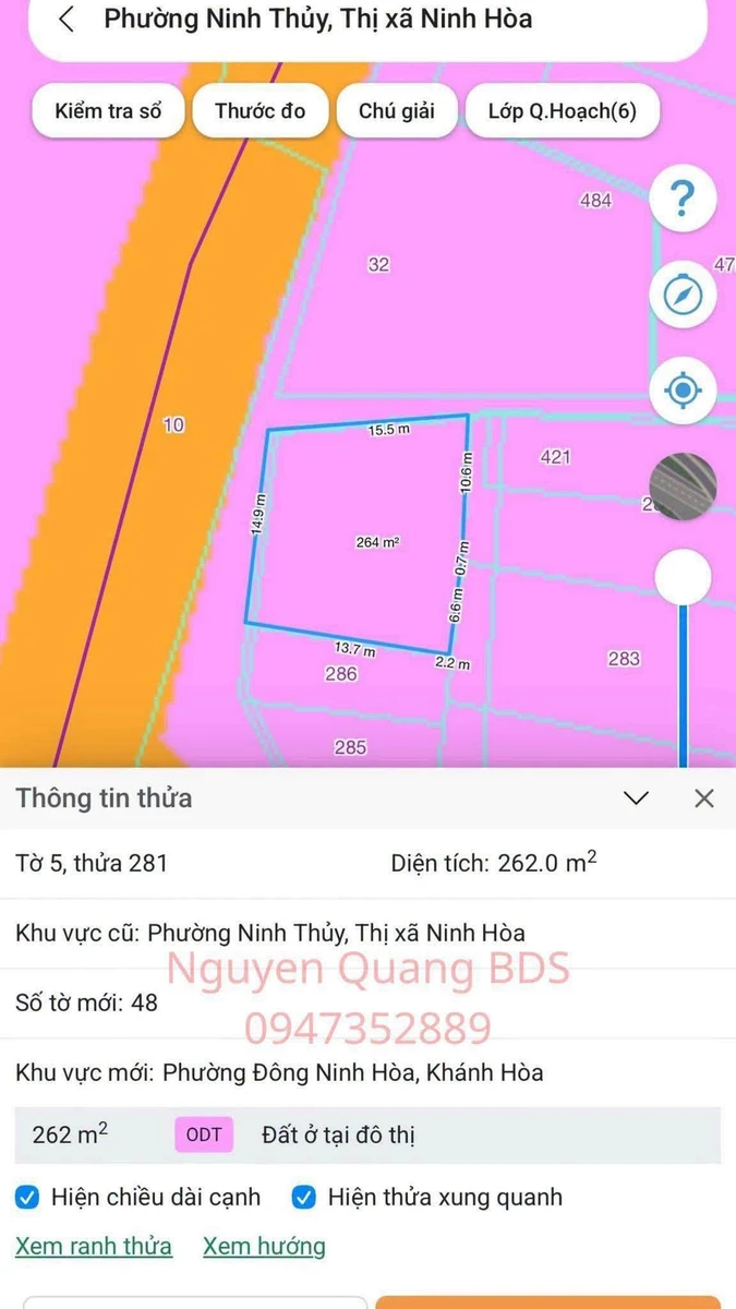 Bán lô đất 96m2 gần Bãi tắm Dốc Lết, Khánh Hòa - Ảnh thu nhỏ 2
