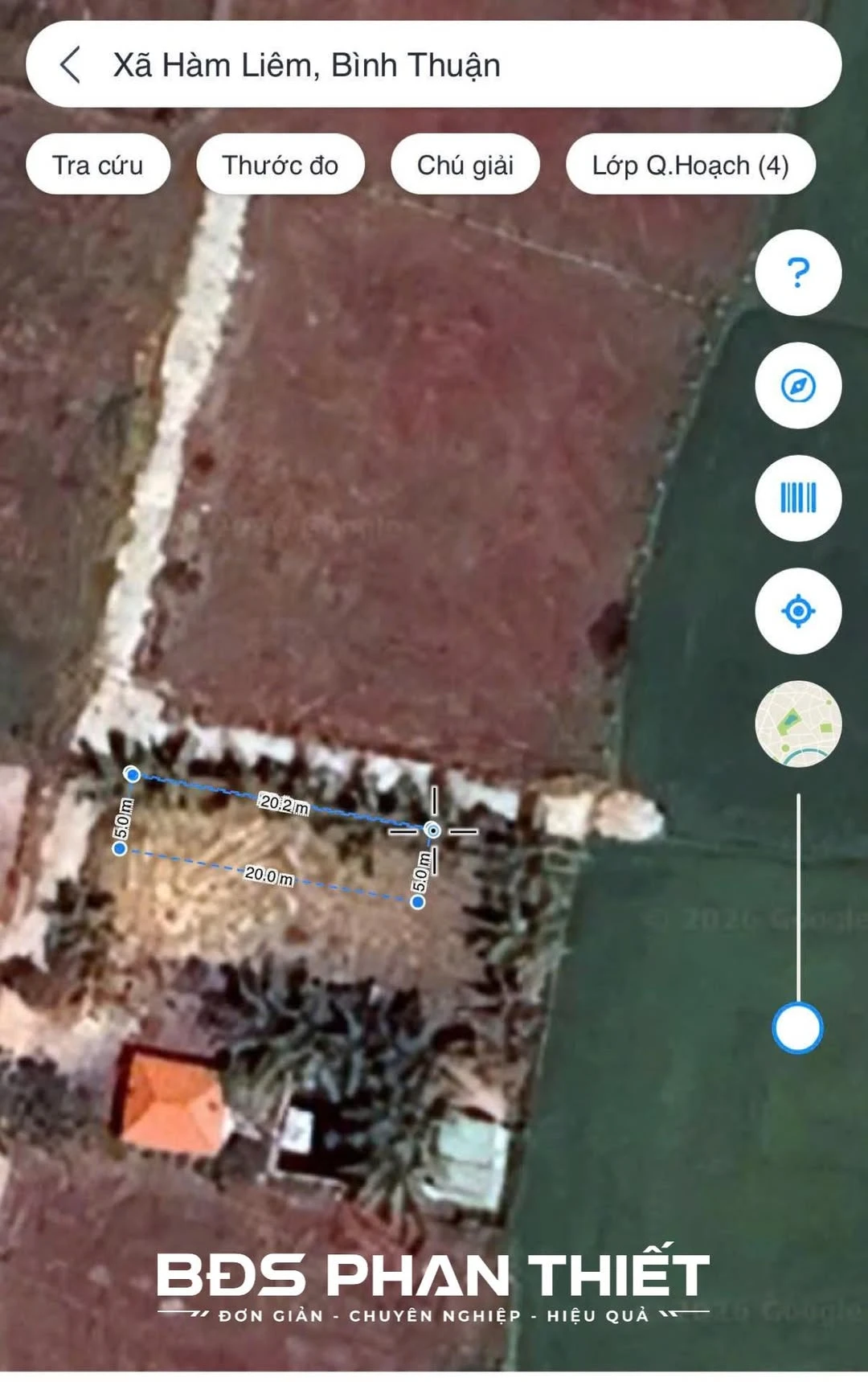 Bán đất góc 2 mặt tiền gần KCN Phan Thiết 100 m² - Ảnh 1