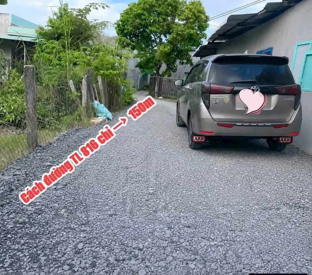 Bán 300m² đất thổ cư Bến Lức, gần KDL Happyland - Ảnh thu nhỏ 3