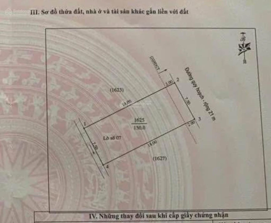 Bán đất quy hoạch Hưng Đông, xây dựng tự do rộng 7,5m, đường quy hoạch 12m rải thảm nhựa - Ảnh 1