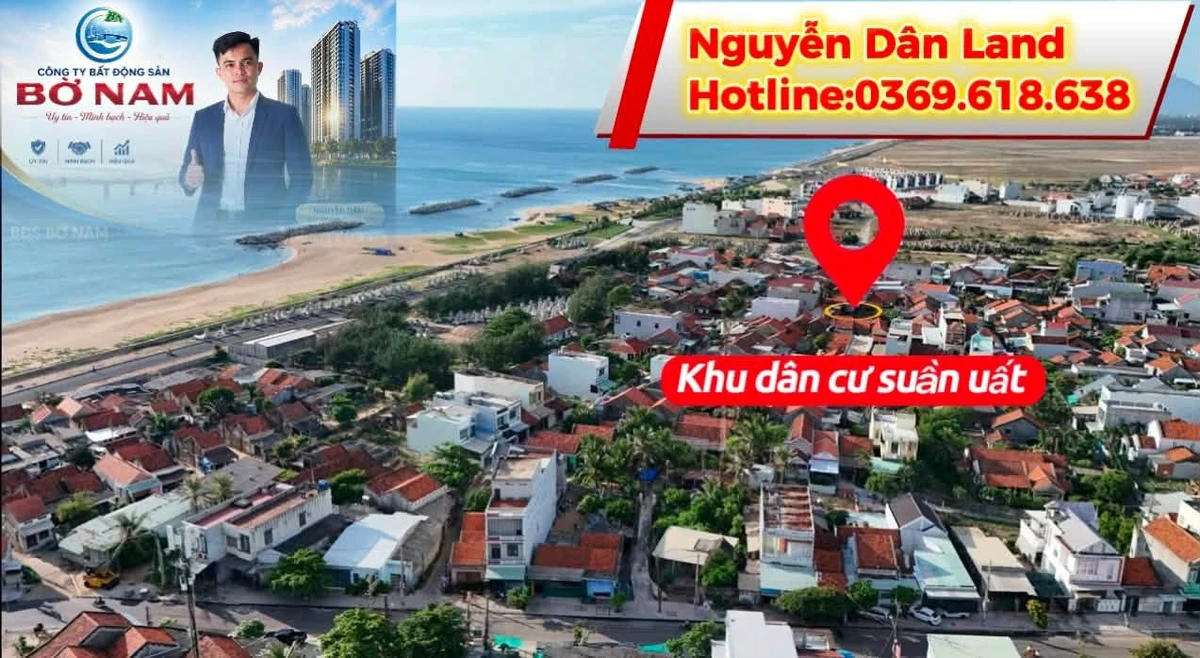 Bán đất biển lô góc 2 mặt tiền Trần Kiệt – Trần Toại, 167,5m2, dưới 4,2 tỷ, Phú Yên - Ảnh thu nhỏ 3