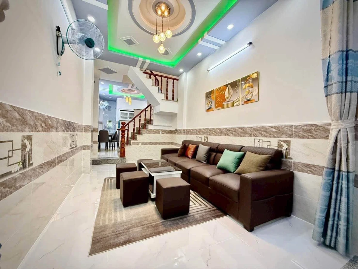 Bán nhà 1 trệt 2 lầu 3PN 86,6m² Chợ Thiếc Quận 12 - Ảnh thu nhỏ 4
