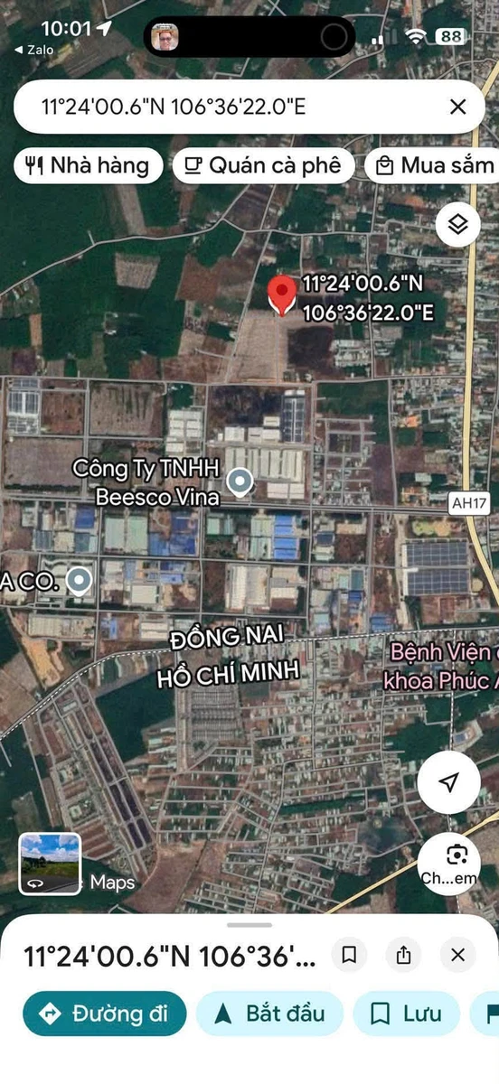 Bán 2 lô đất thổ cư 96m² Phường Thành Tâm gần KCN - Ảnh 1