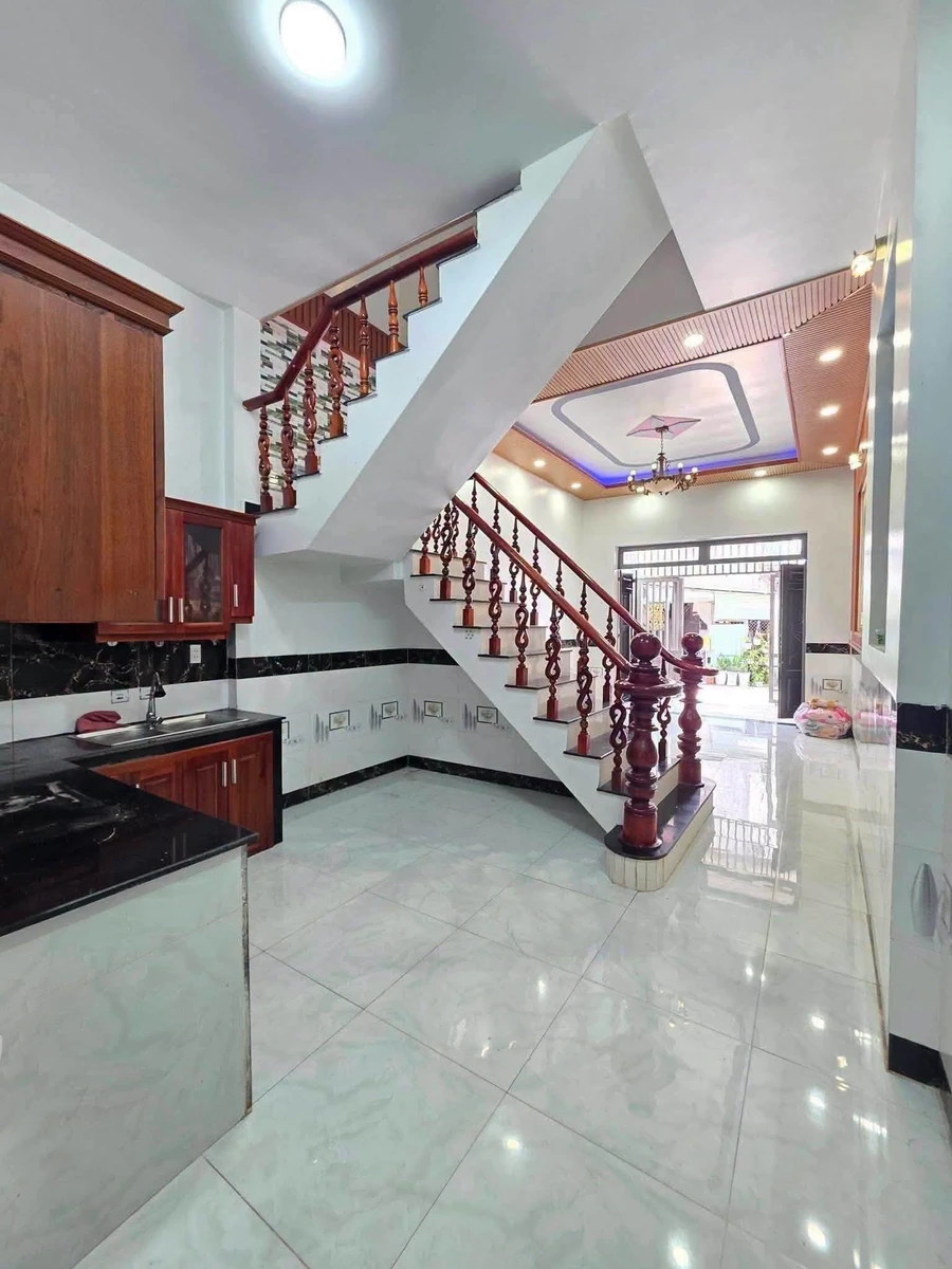 Bán nhà 1 trệt 1 lầu 46,2m2, 3PN, gần chợ Phú Phong, Bình Chuẩn, Thuận An, giá 2,55 tỷ - Ảnh thu nhỏ 4