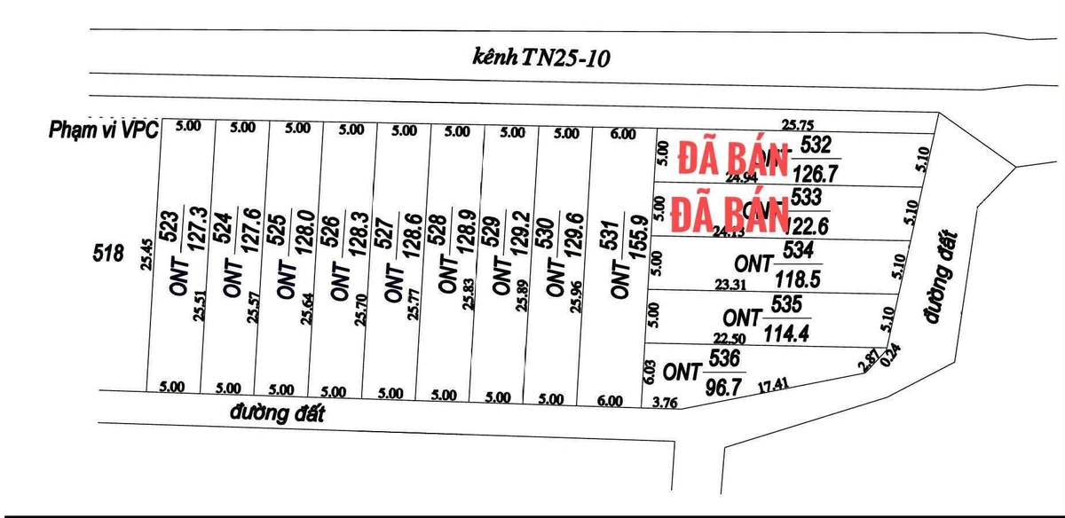 Bán đất Hảo Đức Tây Ninh 125m² 169 triệu - Ảnh thu nhỏ 3