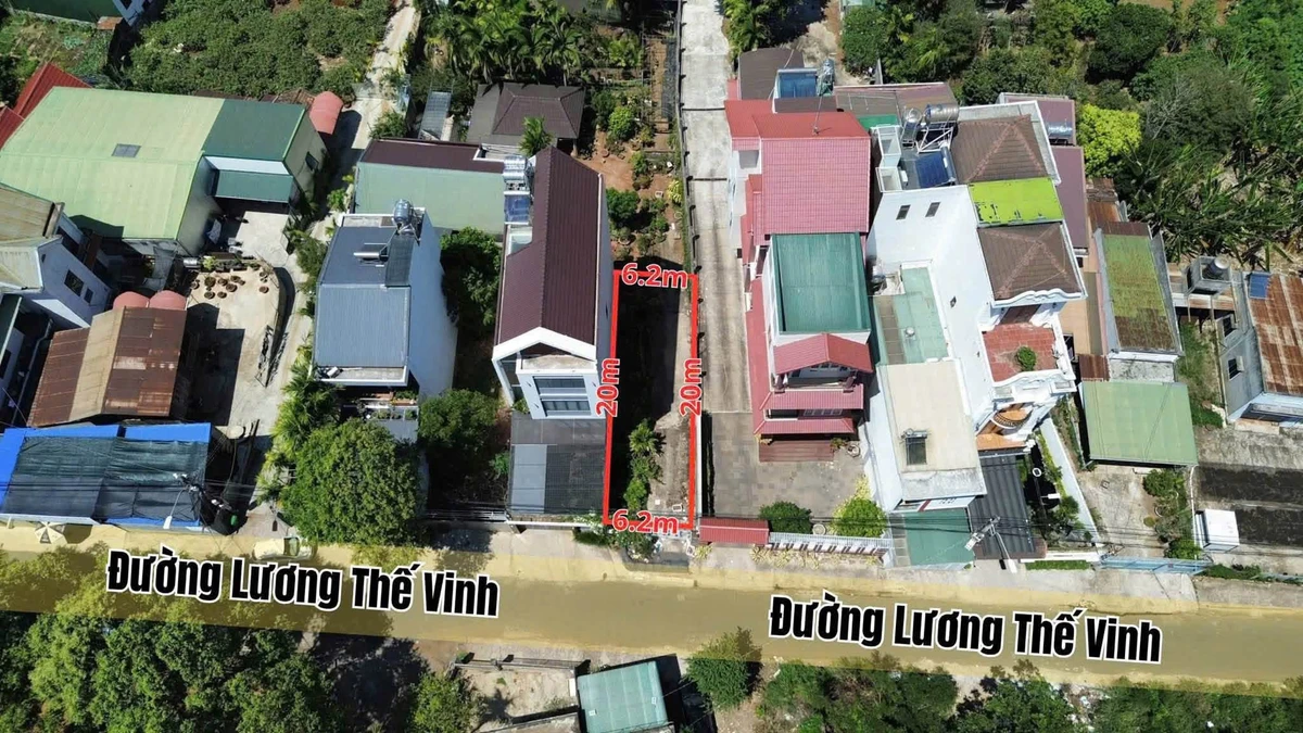 Bán đất mặt tiền Lương Thế Vinh, 60m², 4 tỷ 250 - Ảnh 1