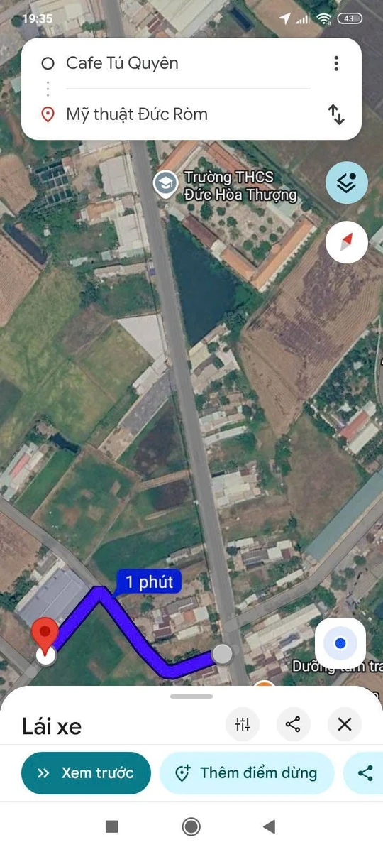 Bán lô đất 2 mặt tiền 1214m2 Đức Hoà Thượng, Hóc Môn - Ảnh thu nhỏ 3
