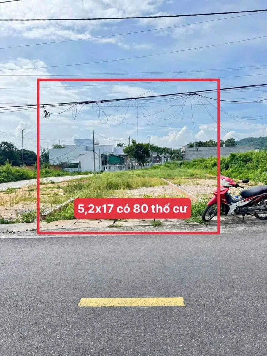 Bán đất Long Hải 90m² 1 tỷ 650 mặt tiền đường nhựa - Ảnh 1