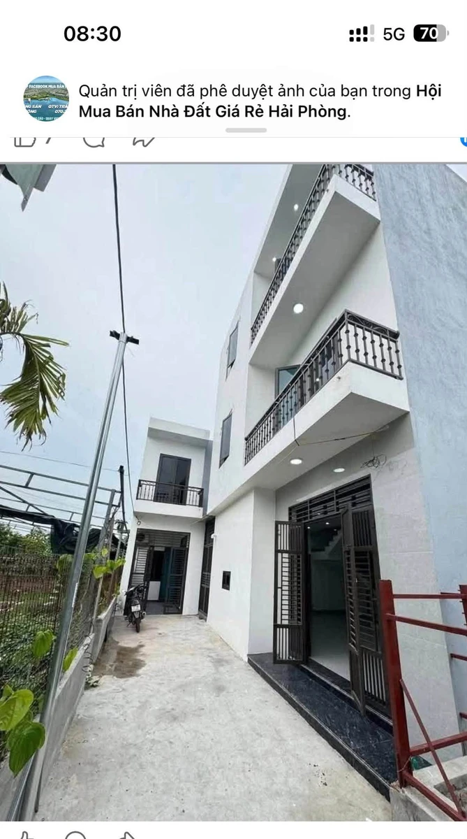 Bán nhà 3 tầng 58m² Đào Yêu An Dương 1tỷ980tr - Ảnh 1