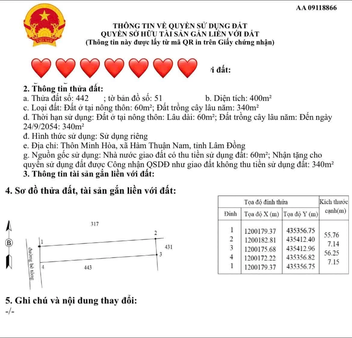 Bán đất thổ cư 400m² view núi Tà Cú, Bình Thuận - Ảnh 1