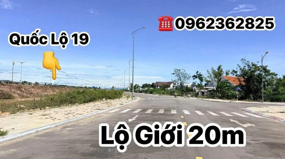 Bán đất mặt tiền 125m2 QL19 Quy Nhơn, 1,1 tỷ - Ảnh 1