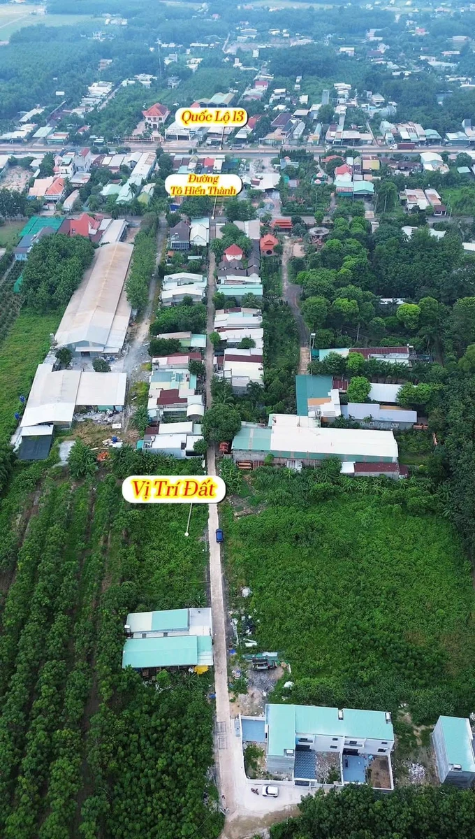 Bán đất mặt tiền 100m2 trung tâm Chơn Thành, Bình Dương - Ảnh thu nhỏ 2