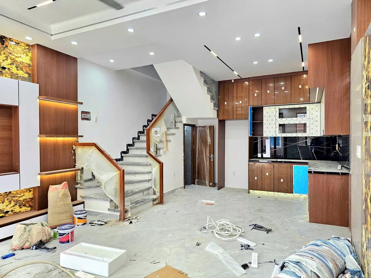 Bán nhà 4 tầng 45m2 gần chợ Đằng Lâm 3,5 tỷ - Ảnh thu nhỏ 3