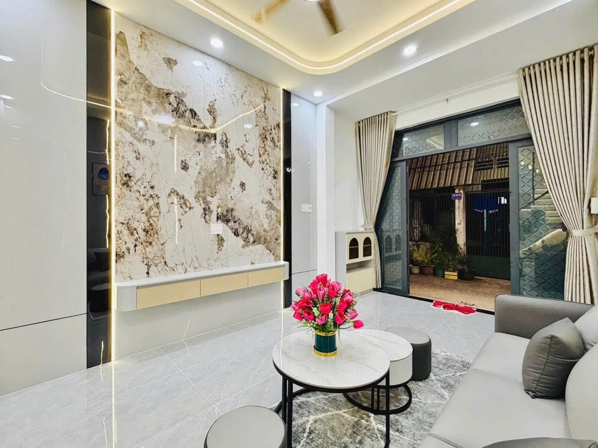 Bán nhà 1 trệt 2 lầu 42m2 đường số 4 An Hội Đông, Gò Vấp, giá 5,49 tỷ - Ảnh thu nhỏ 3