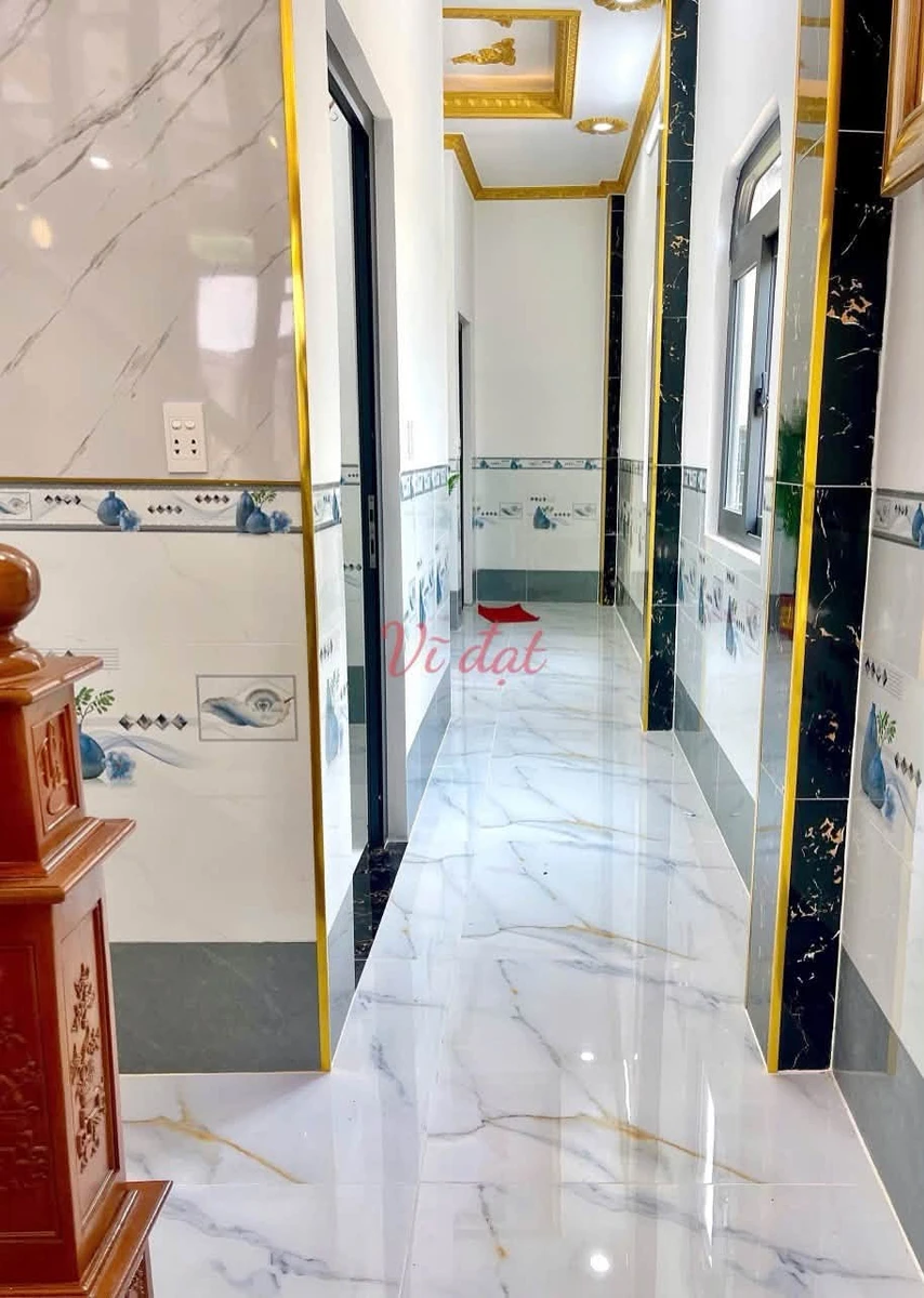 Bán nhà mặt tiền 1 trệt 1 lầu 4x22m, 3PN, full nội thất, Cần Giuộc Long An, giá 2,3 tỷ - Ảnh thu nhỏ 5