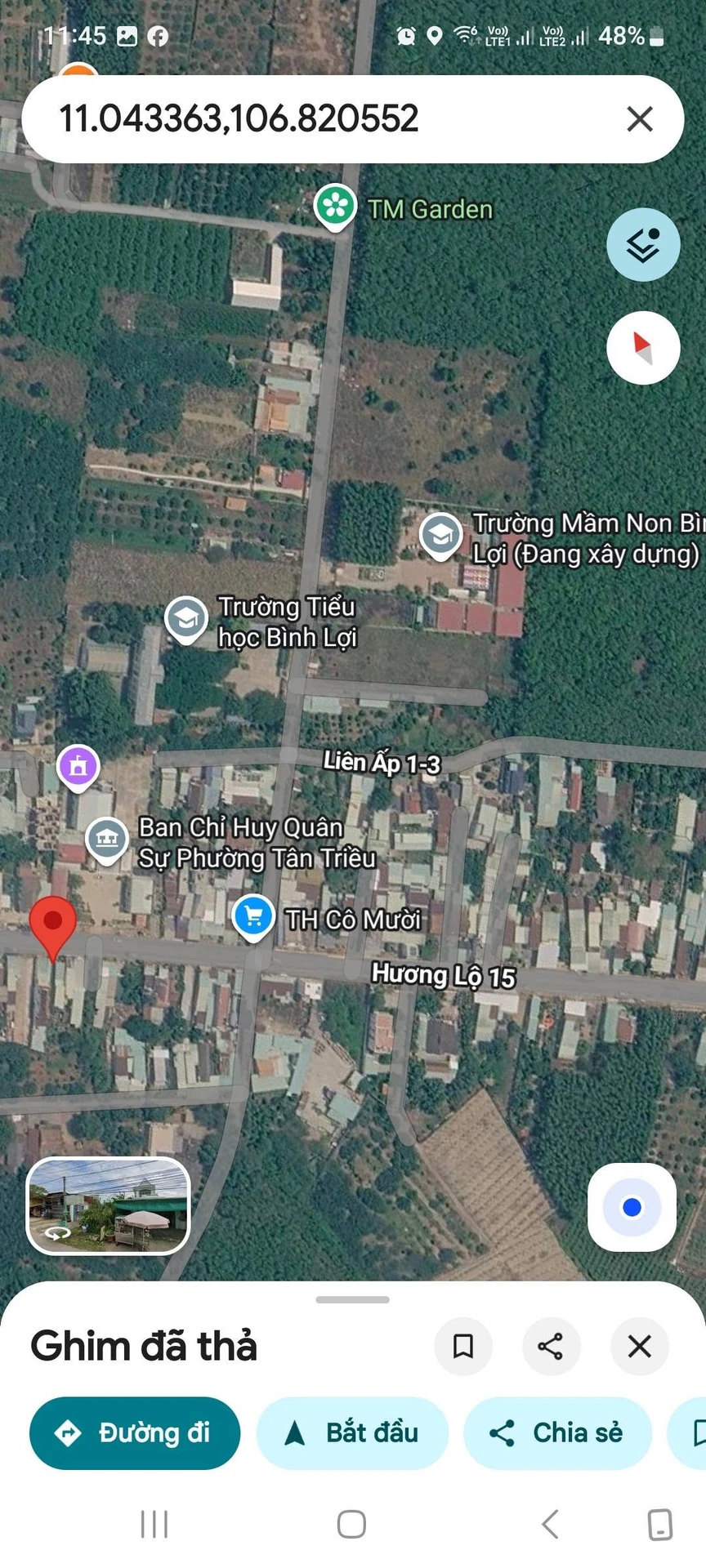 Bán đất mặt tiền Hương Lộ 15 Tân Triều Đồng Nai 300m² 3,4 tỷ - Ảnh 1