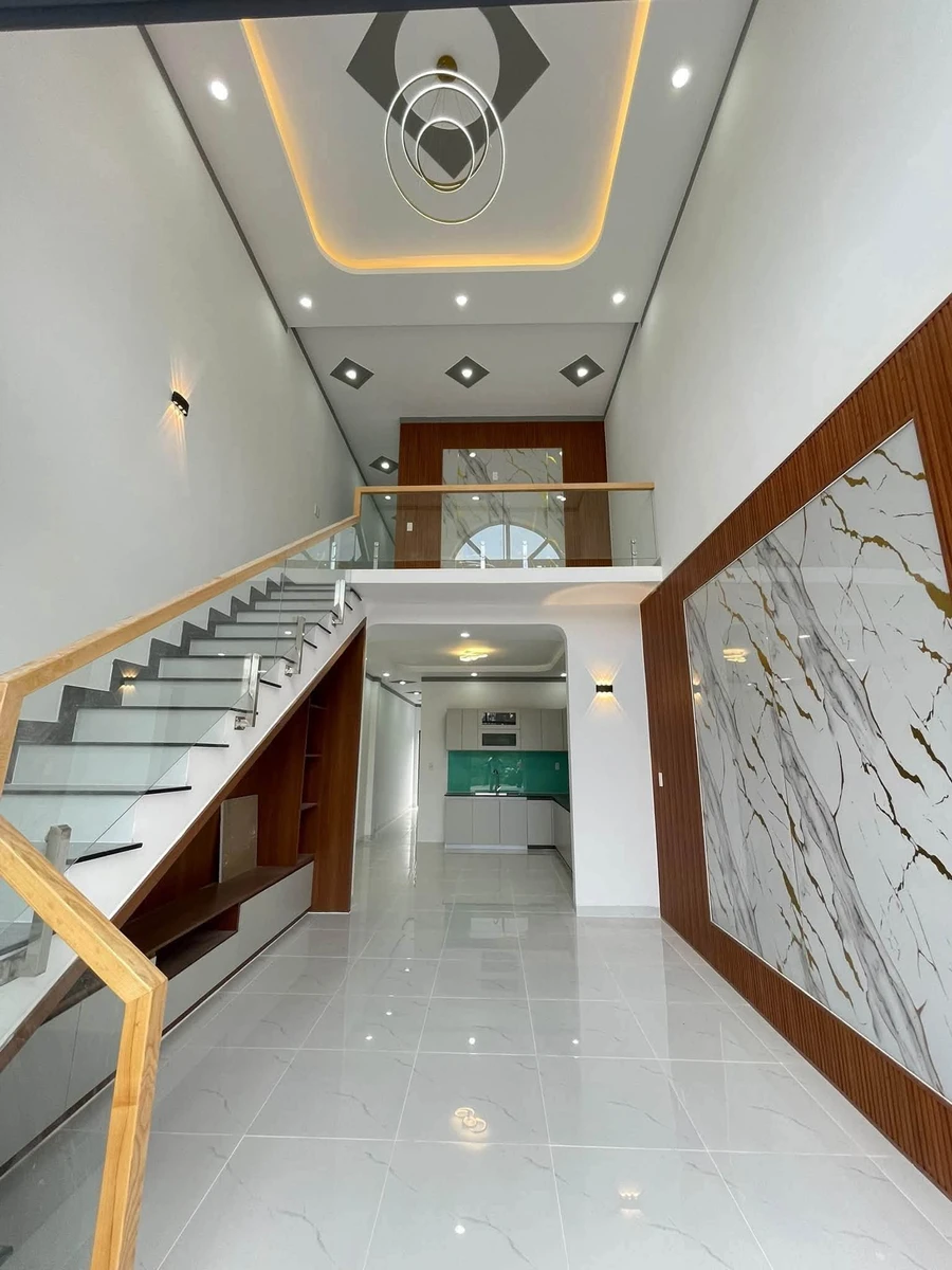 Bán nhà gác lửng 4x24m, sổ riêng thổ cư, 3PN 2WC tại Giang Điền, Đồng Nai - Ảnh thu nhỏ 2