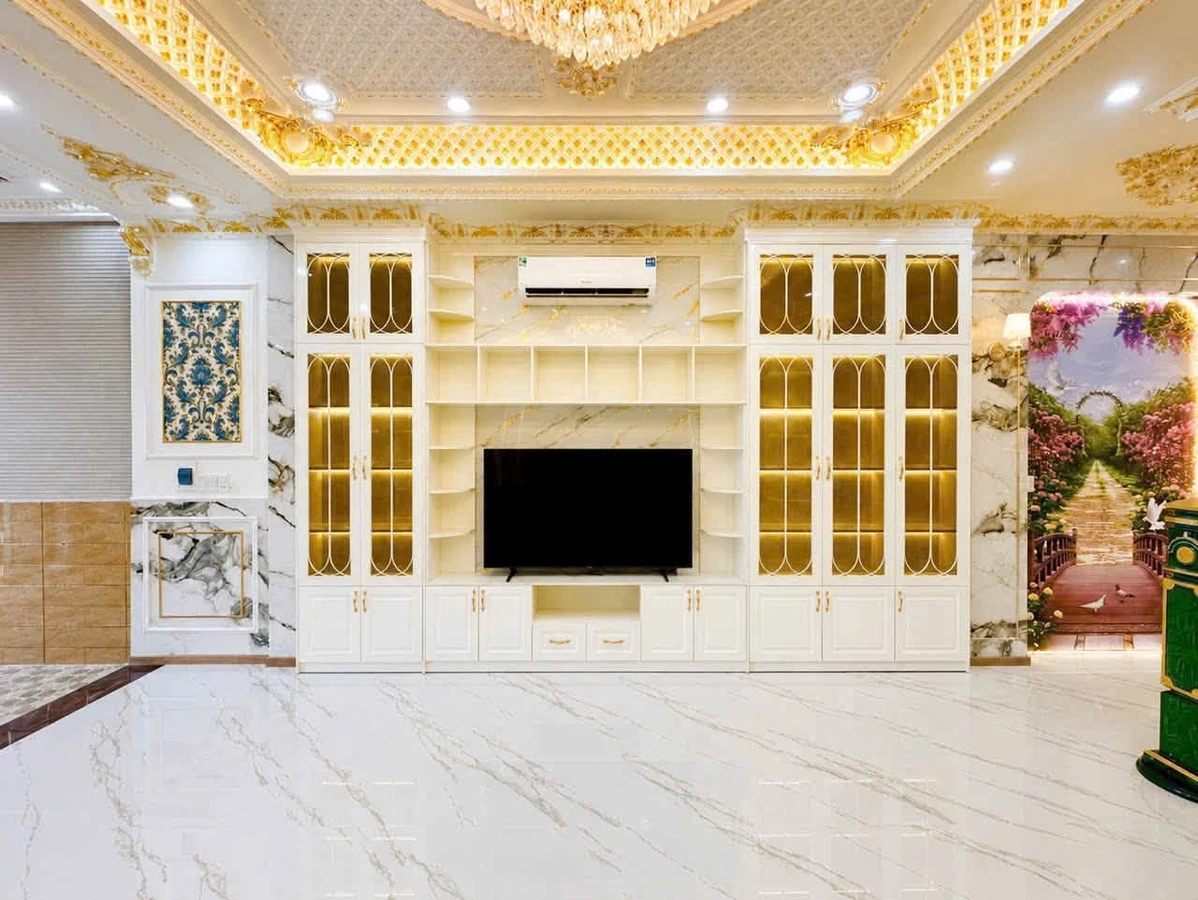 Bán nhà tân cổ điển 3 tầng 95m² có gara ô tô đường Đào Tông Nguyên, Nhà Bè - Ảnh thu nhỏ 3