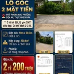 Bán đất góc 2 mặt tiền 308m² Điện An Đà Nẵng 2,2 tỷ - Ảnh thu nhỏ 2