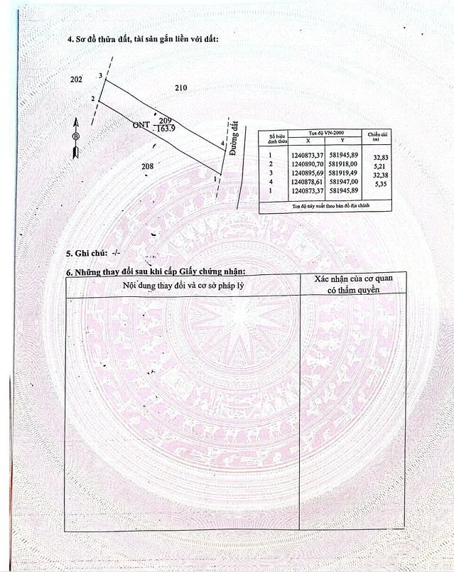 Bán đất thổ cư 163m² Dương Minh Châu 230 triệu - Ảnh thu nhỏ 5