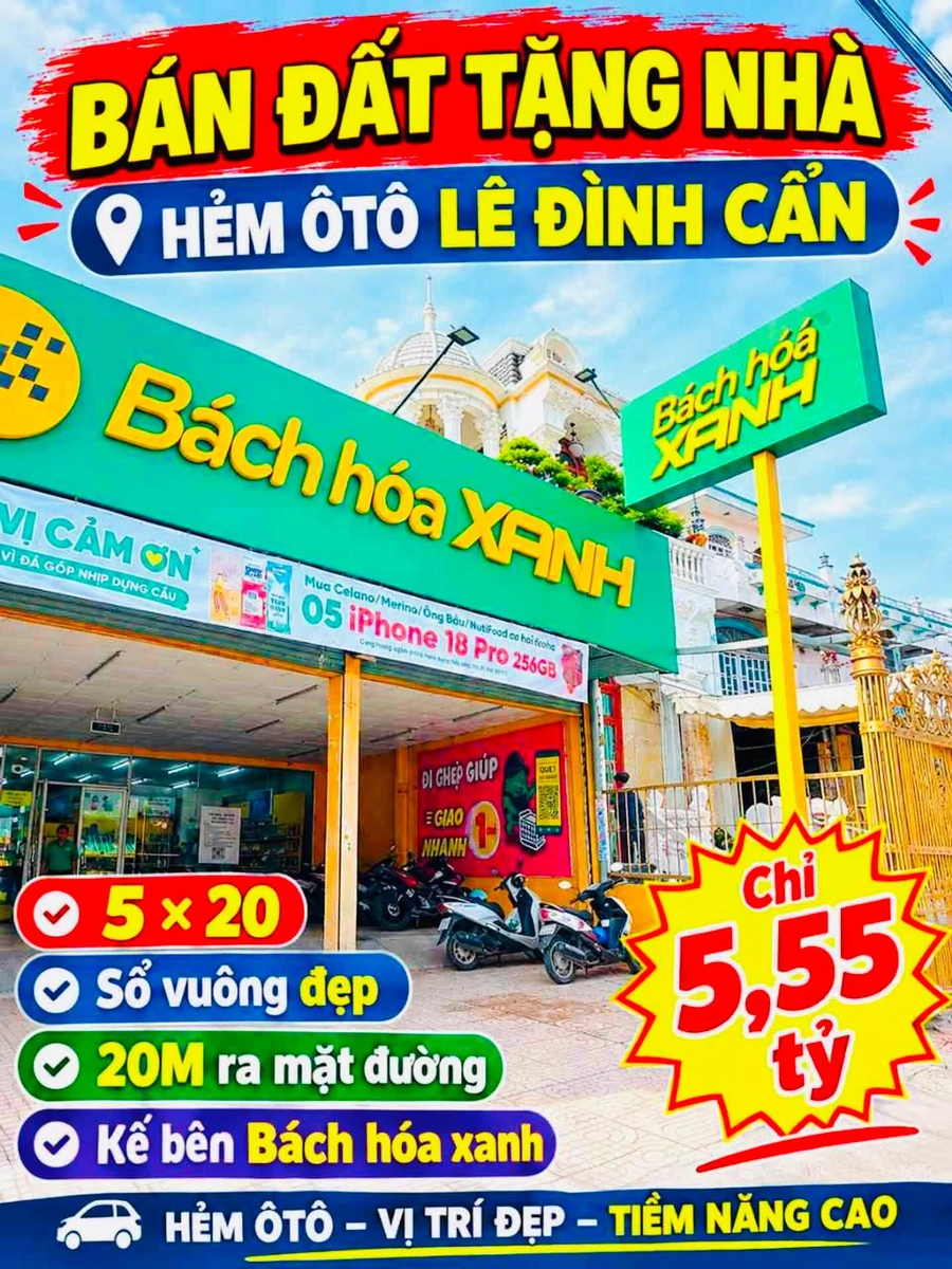 Bán đất 105m2 hẻm nhựa xe hơi giá 5,5 tỷ giáp Tỉnh Lộ 10 khu Tên Lửa, Bình Tân - Ảnh thu nhỏ 3