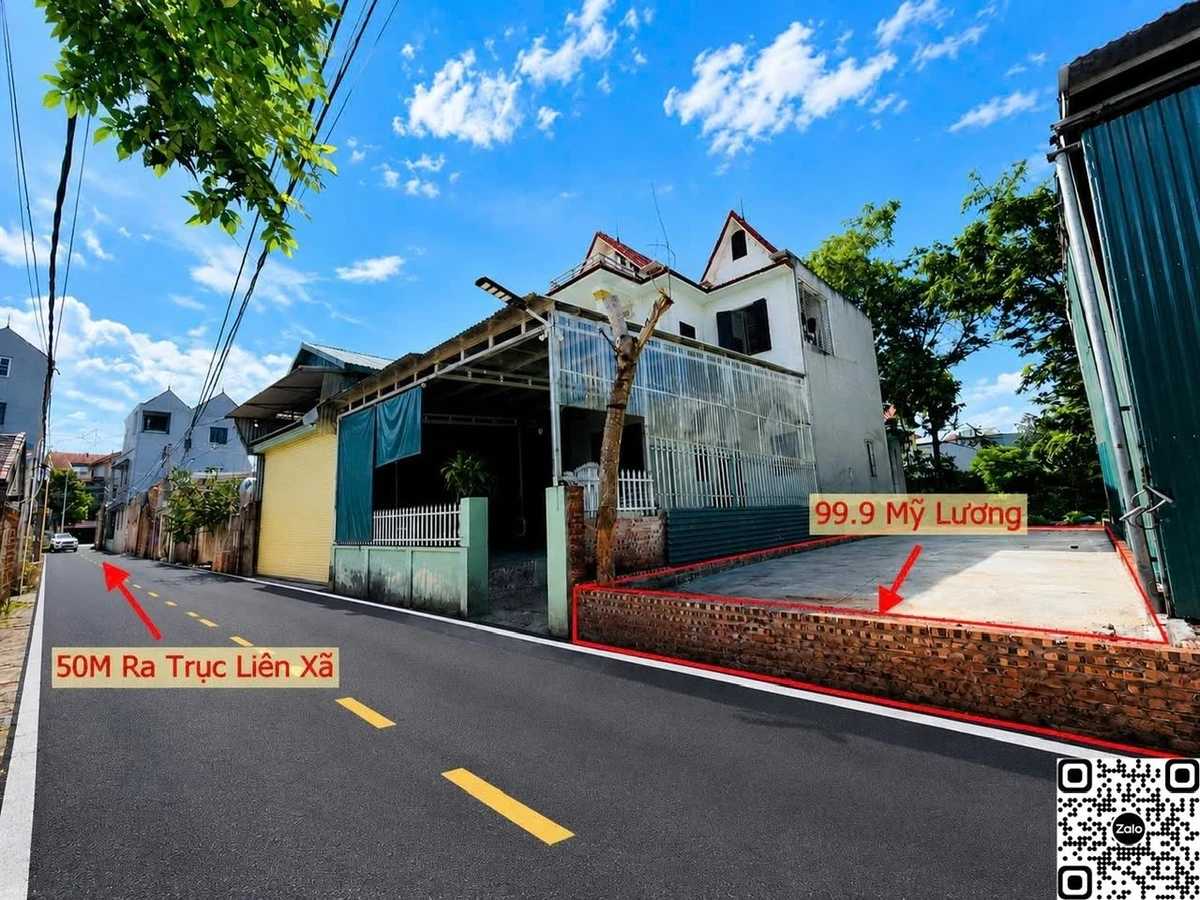 Bán đất 99,9m² Mỹ Lương Chương Mỹ - Ảnh 1