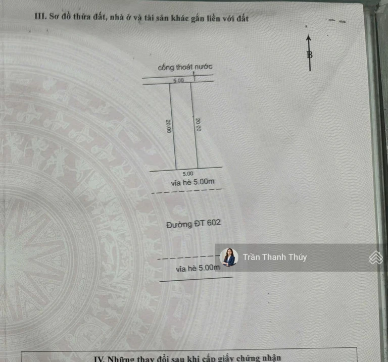 Bán lỗ - đất tặng nhà cấp 4 đường 15m DT 602 Hoà Sơn với giá 3,8x tỷ - Ảnh thu nhỏ 2