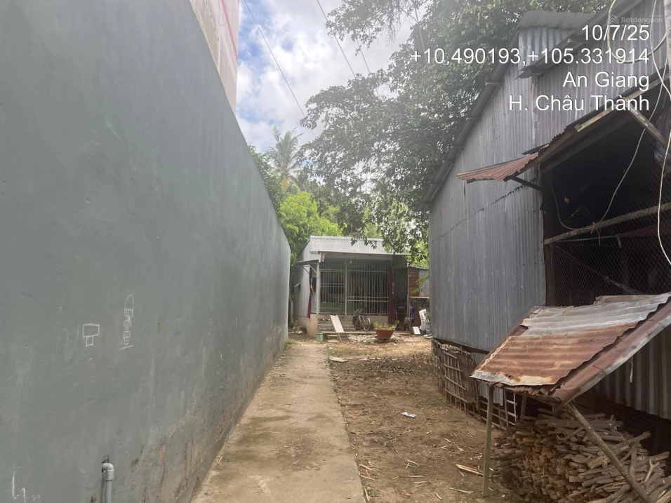 Chính chủ bán lô đất 606.4m2 full thổ tại An Hoà, Châu Thành, An Giang chưa đến 1.118 tỷ - Ảnh 1