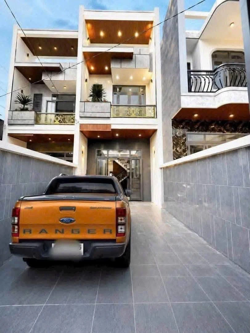 Bán nhà 1 tret 1 lầu mới, Điều Long, Bình Tân, 97m² - Ảnh 1
