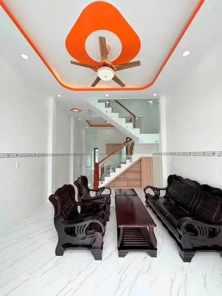 Bán nhà 1 lầu 4PN 80m2 gần QL50 Ngã 3 Tân Kim, Cần Giuộc, Long An - Ảnh thu nhỏ 4