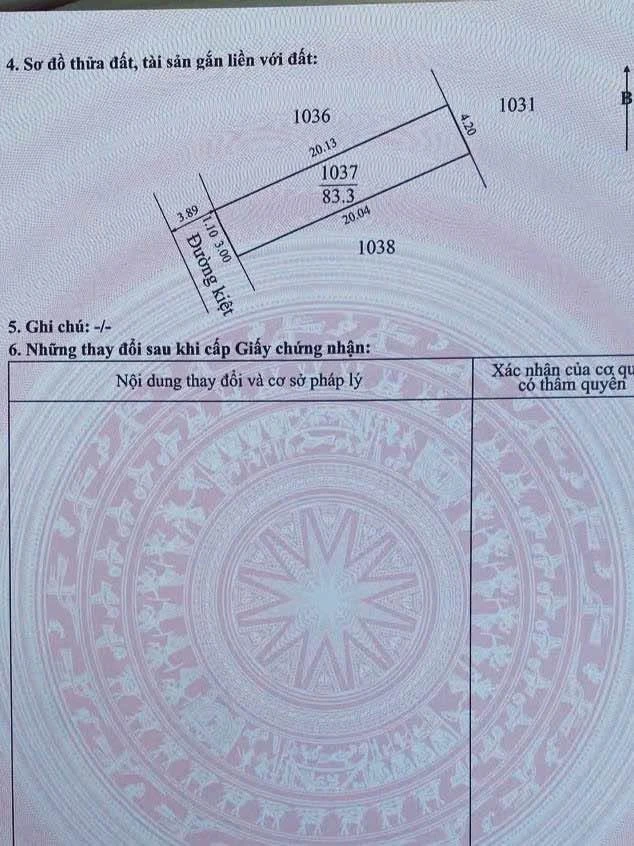 Bán đất kiệt ô tô Nguyễn Khoa Chiêm 80,4m² Huế 1,5 tỷ - Ảnh thu nhỏ 5