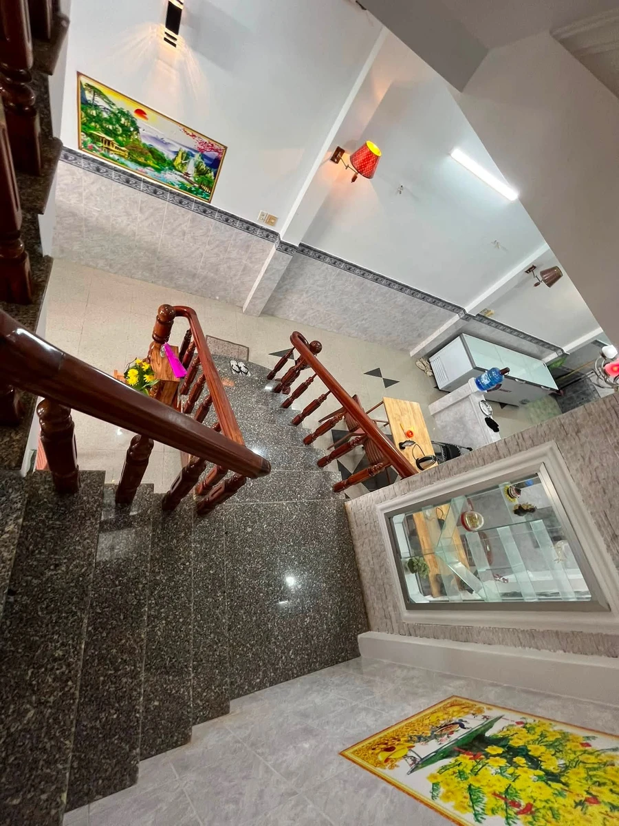 Bán nhà 4 tầng lầu 90m2 Tân Đà, Tân Bình, 4 tỷ - Ảnh thu nhỏ 2