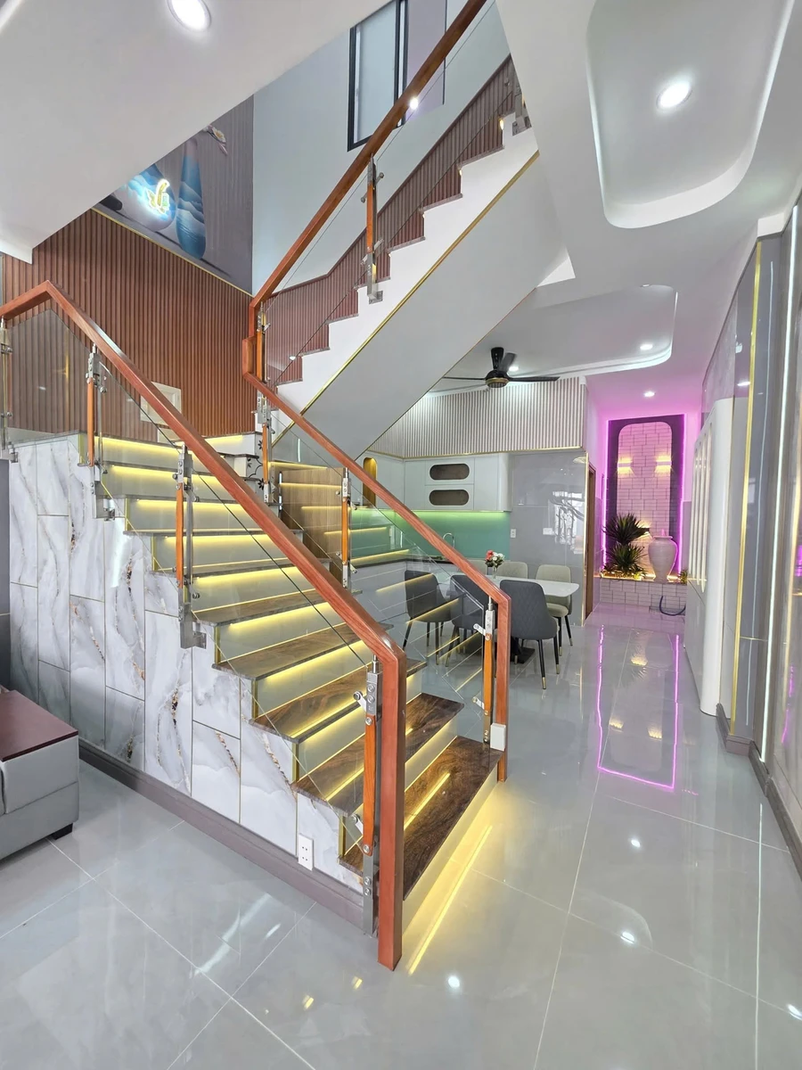 Bán nhà 1 trệt 1 lầu 80,5m² 3 tỷ 990 gần chợ Hóa An - Ảnh thu nhỏ 5