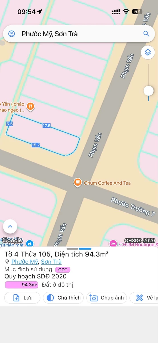 Bán lô góc 94m² mặt tiền Phạm Văn, Đà Nẵng - Ảnh thu nhỏ 2