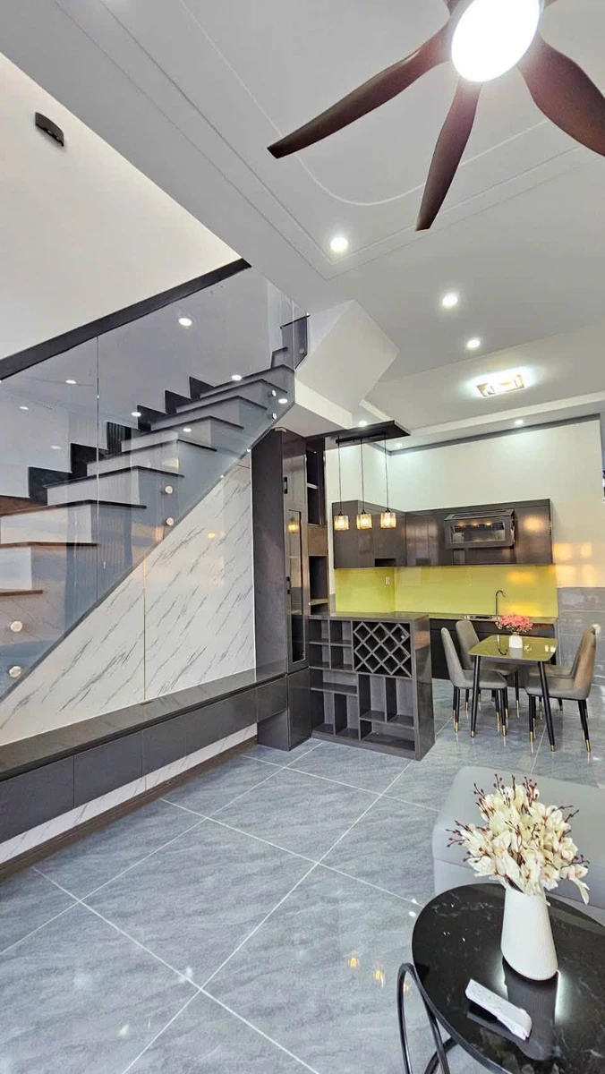 Bán nhà 80m² (4x20) sổ hồng riêng Bình Thạnh 2 tỷ 90 - Ảnh thu nhỏ 4