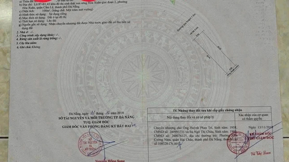 Bán đất 100m² Thanh Lương, Hòa Xuân, Đà Nẵng - Ảnh thu nhỏ 3