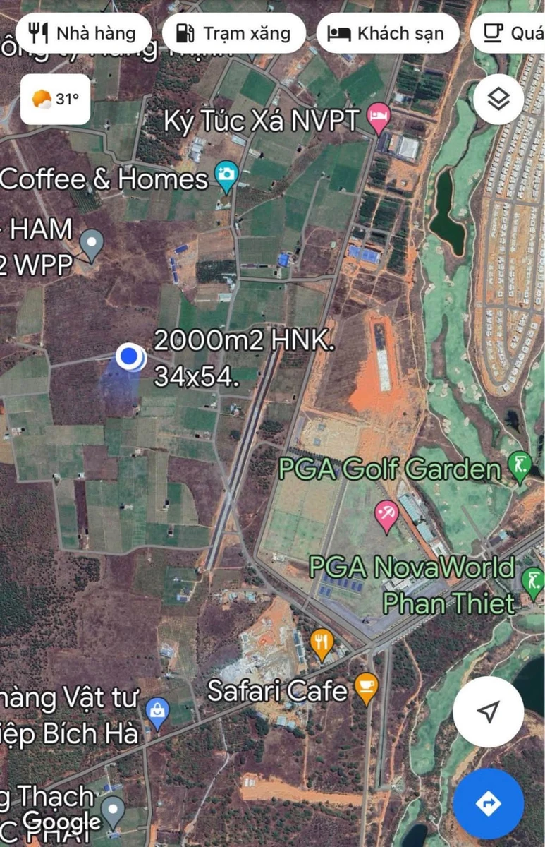 Bán đất biển Tiến Thành 2000m² view Novaworld Phan Thiết - Ảnh 1