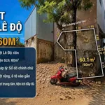 Bán lô đất kiệt Lê Độ 60m² gần Aeon Mall, Đà Nẵng - 3 tỷ 750 - Ảnh thu nhỏ 1