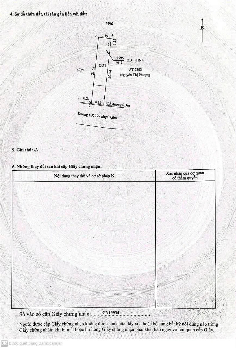 Bán lô đất mặt tiền 87.99m² Tân An, Thủ Dầu Một 1 tỷ 750 triệu - Ảnh thu nhỏ 4