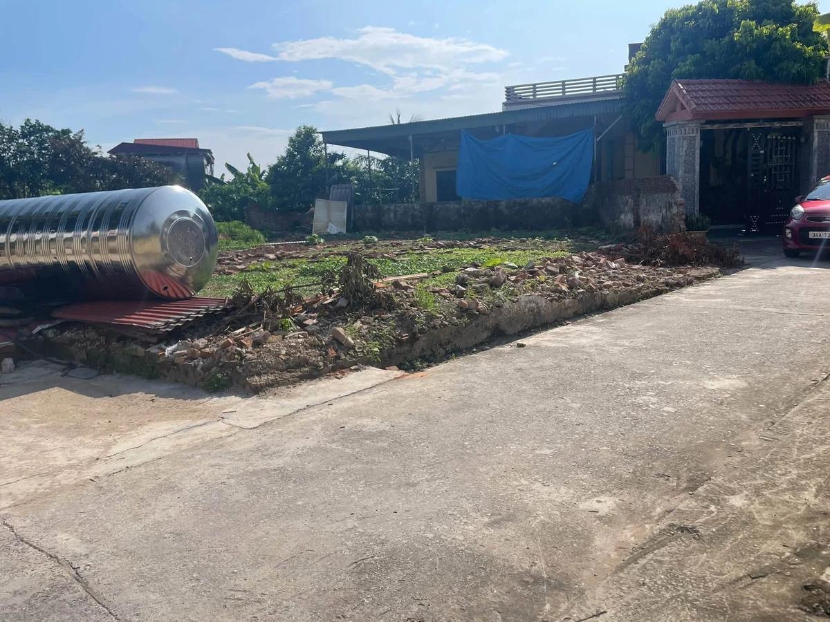Bán đất 100m² sổ hồng, 2 mặt thoáng Tân Hợp, Ninh Giang - Ảnh thu nhỏ 3