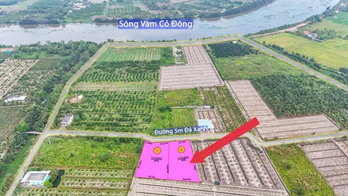 Bán đất Bình Đức từ 680 triệu, 600-1215m² - Ảnh thu nhỏ 2