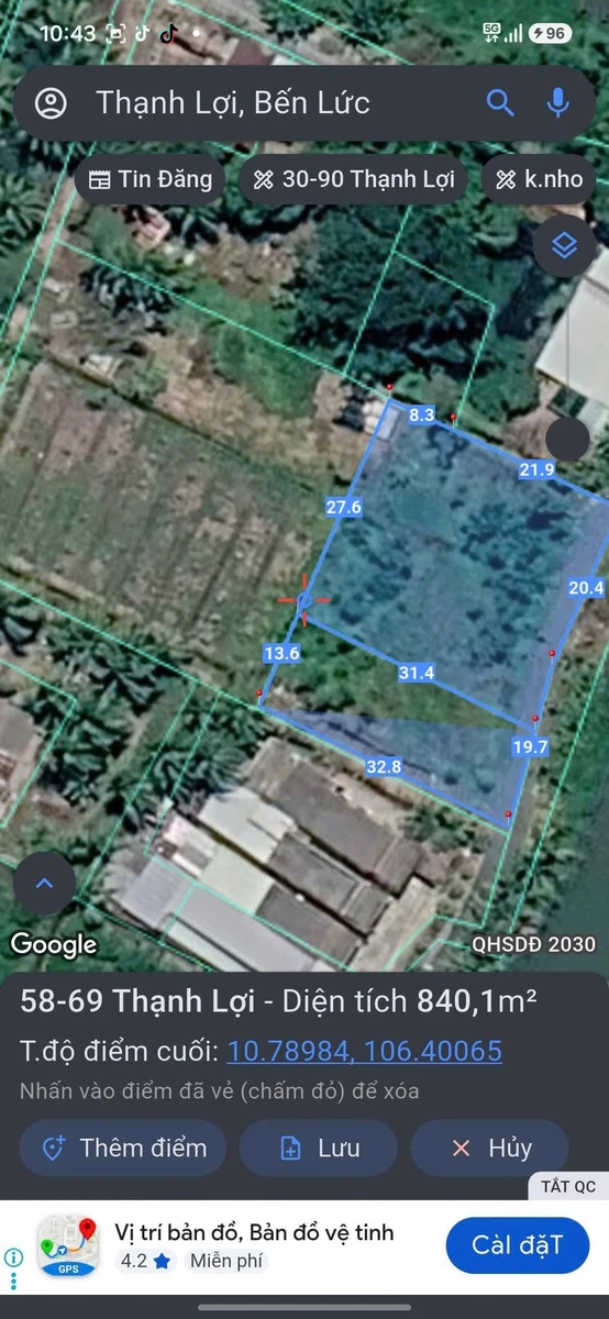 Bán lô thổ vườn 1320m² Bến Lức, Long An - Ảnh thu nhỏ 4