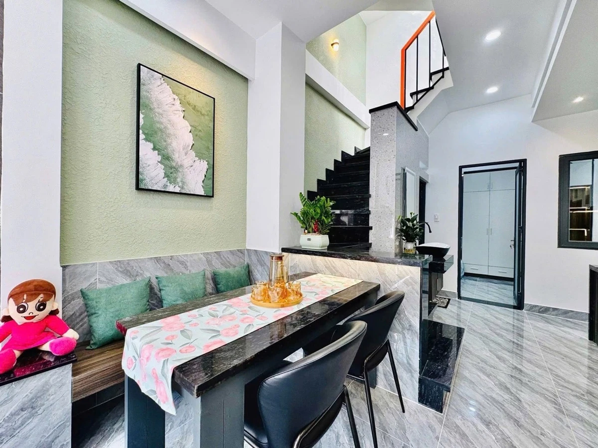 Bán nhà 3 tầng 49m2, 4PN 4WC, full nội thất, đường số 2, An Hội Tây, Gò Vấp - Ảnh thu nhỏ 4