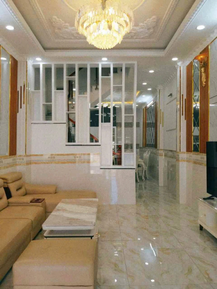 Bán nhà mặt tiền Dương Cát Lợi 4 tầng 74m2, 5PN, giá 9,7 tỷ, Nhà Bè - Ảnh thu nhỏ 3