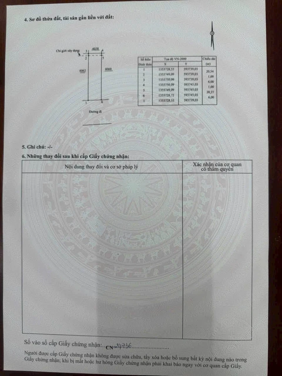 Bán lô đất tái định cư Phú Ân Nam 2, Diên An, 128,7m2 - Ảnh thu nhỏ 5