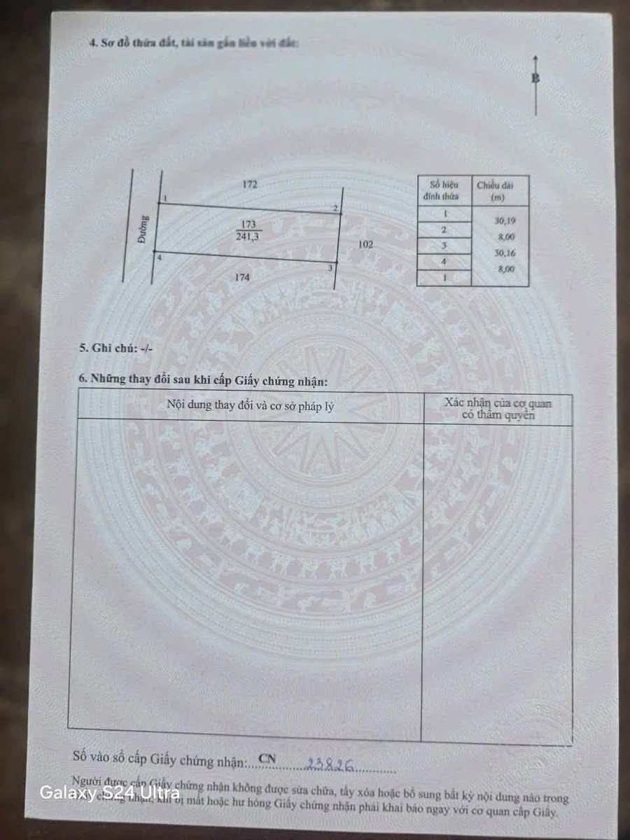 Bán đất xã Châu Đức TPHCM 2400m² giá 1 tỷ 120 triệu - Ảnh thu nhỏ 2