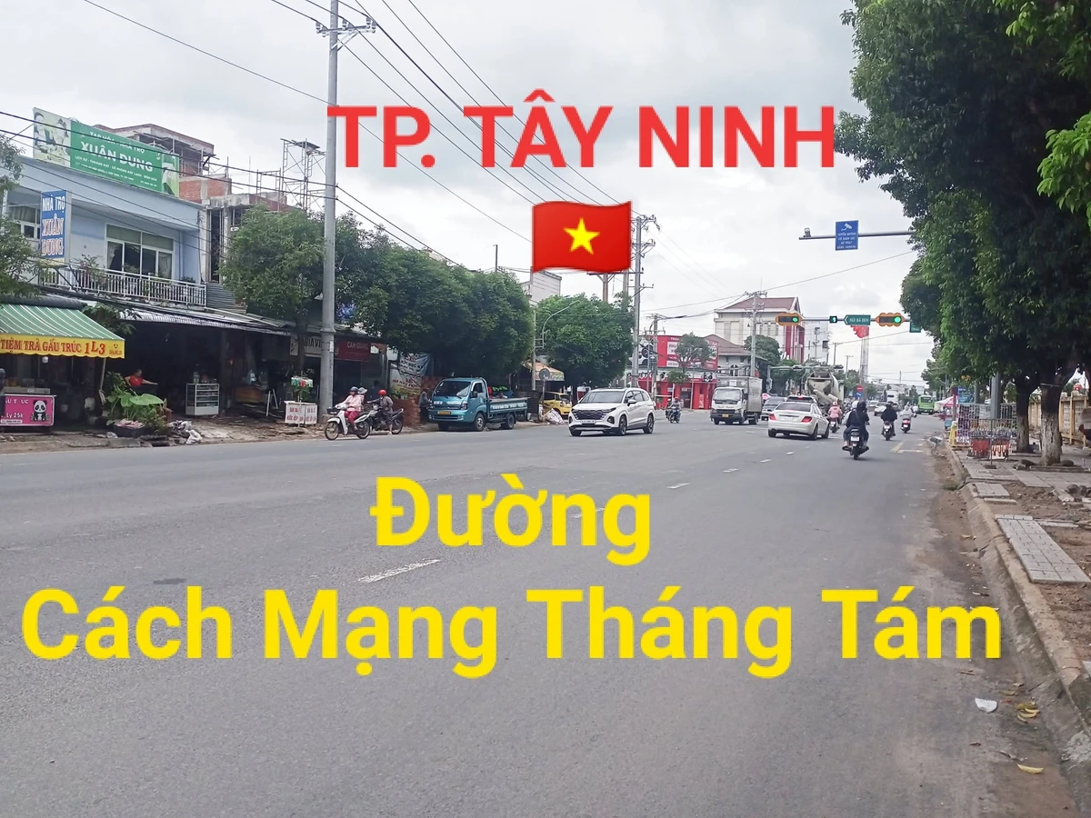 Bán đất mặt tiền Cách Mạng Tháng Tám Tây Ninh, 110m2 - Ảnh 1